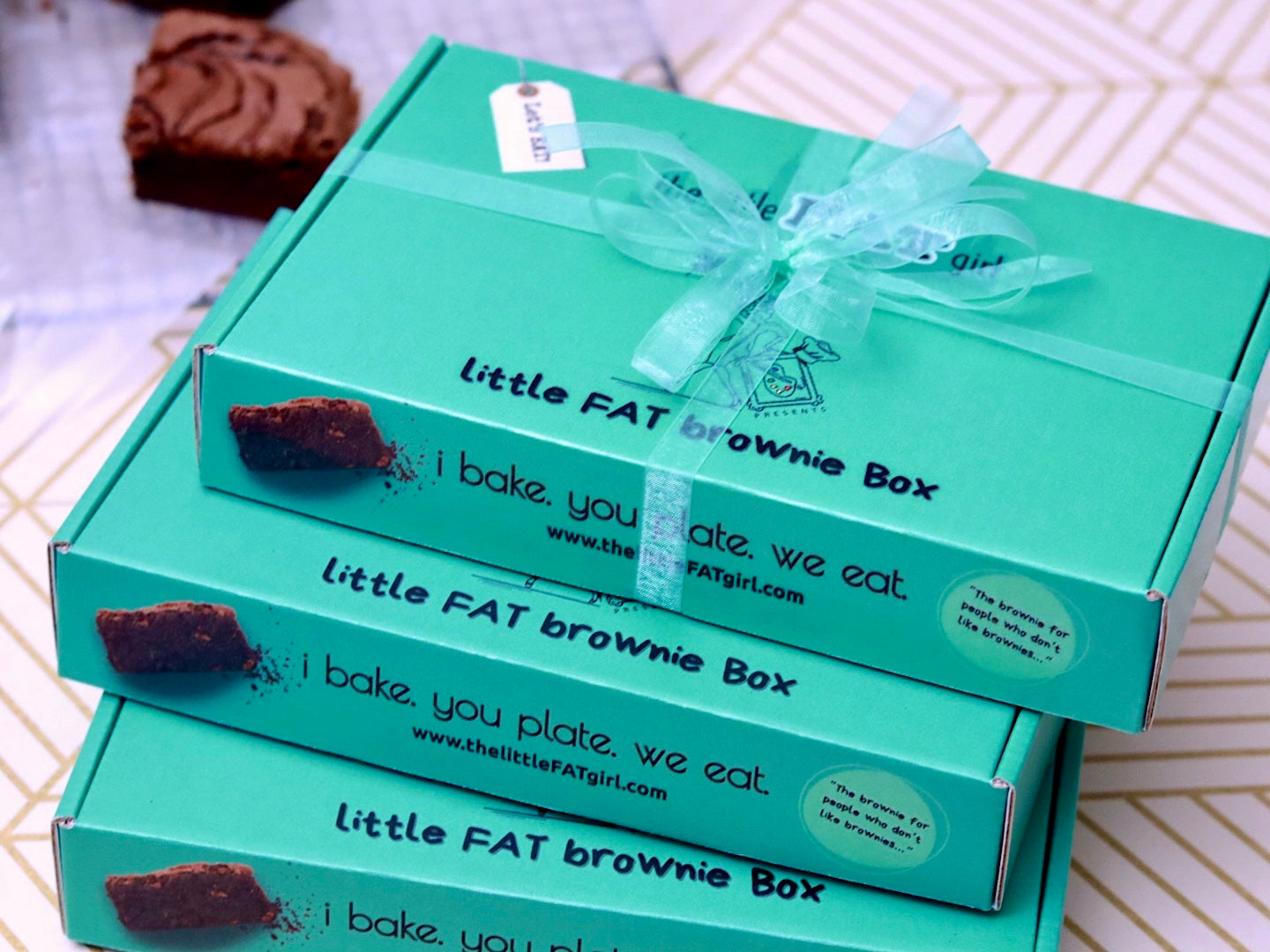 the little FAT brownie box