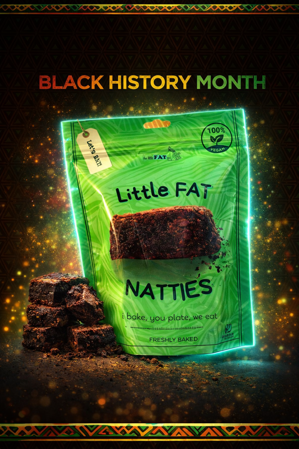 little FAT Natties (Plant Based Vegan Brownies)