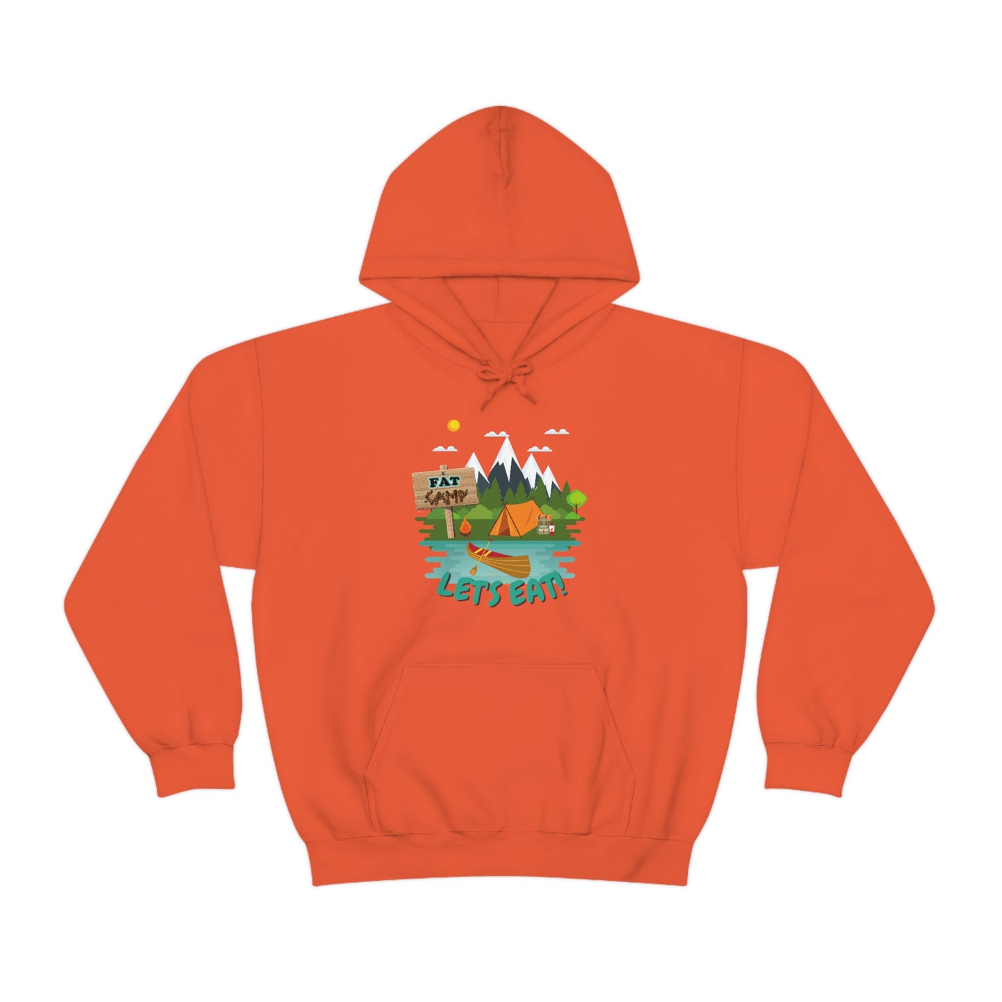 camping hoodie FAT Camp Hoodie Heliconia / S