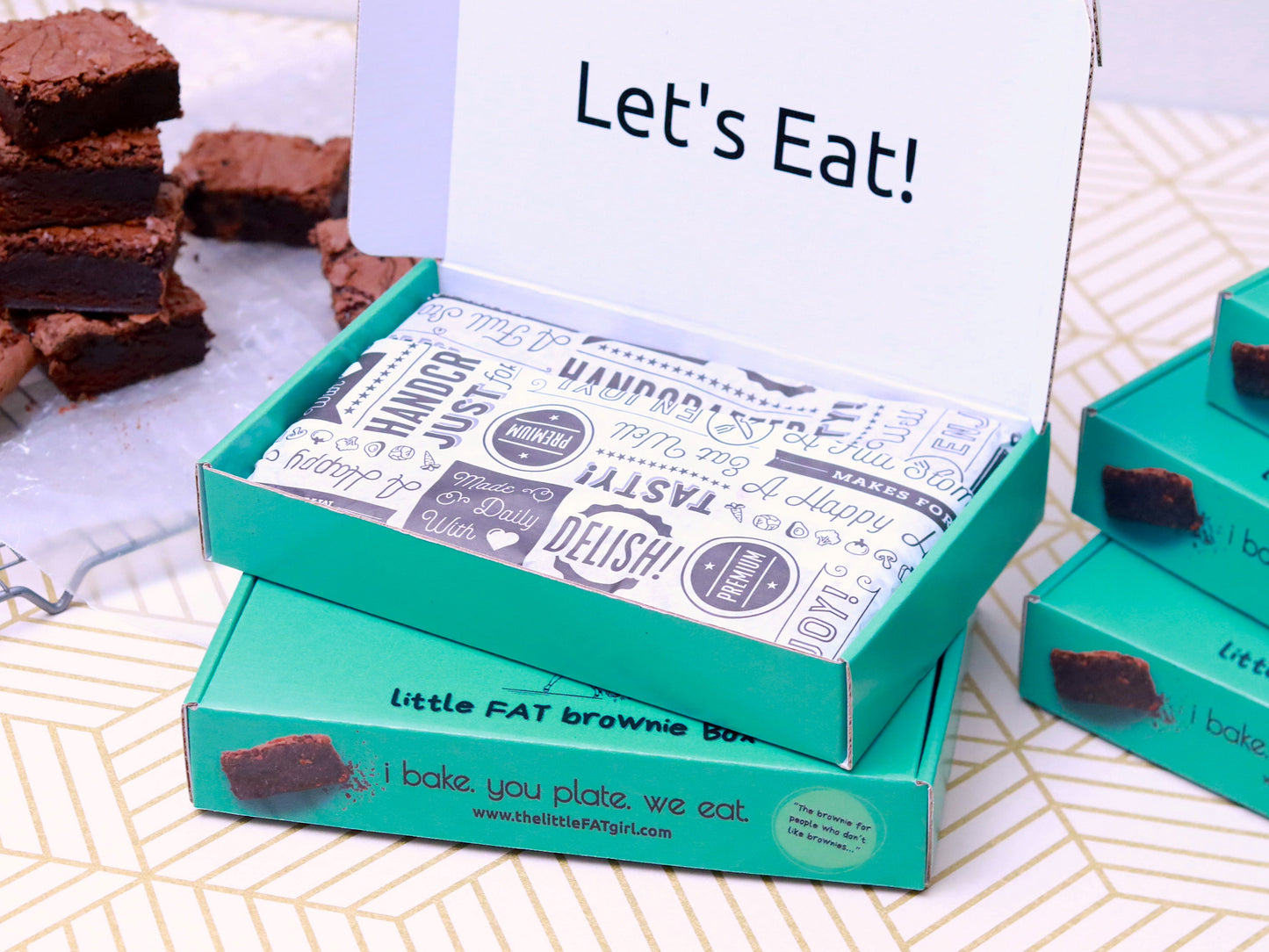 the little FAT brownie box